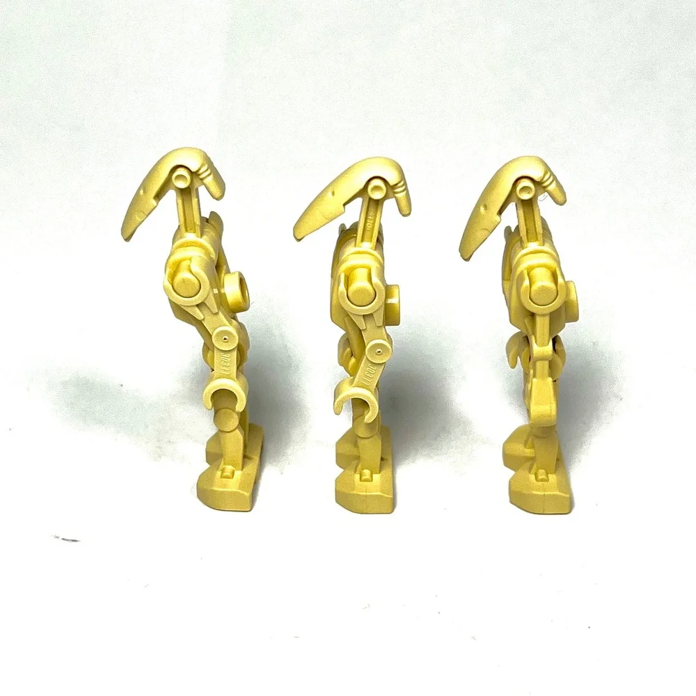 LEGO Star Wars Battle Droid Minifigures Tan B1 Droid Lot of 3 sw0001c